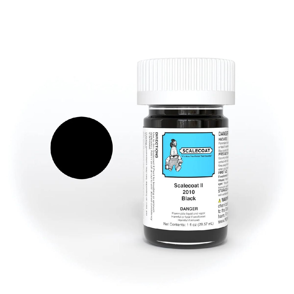 Scalecoat #2010 Scalecoat II Black 1oz