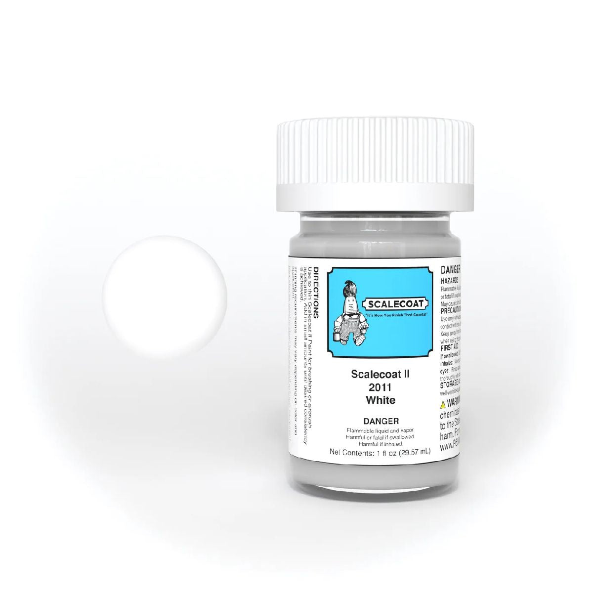 Scalecoat #2011 Scalecoat II White 1oz
