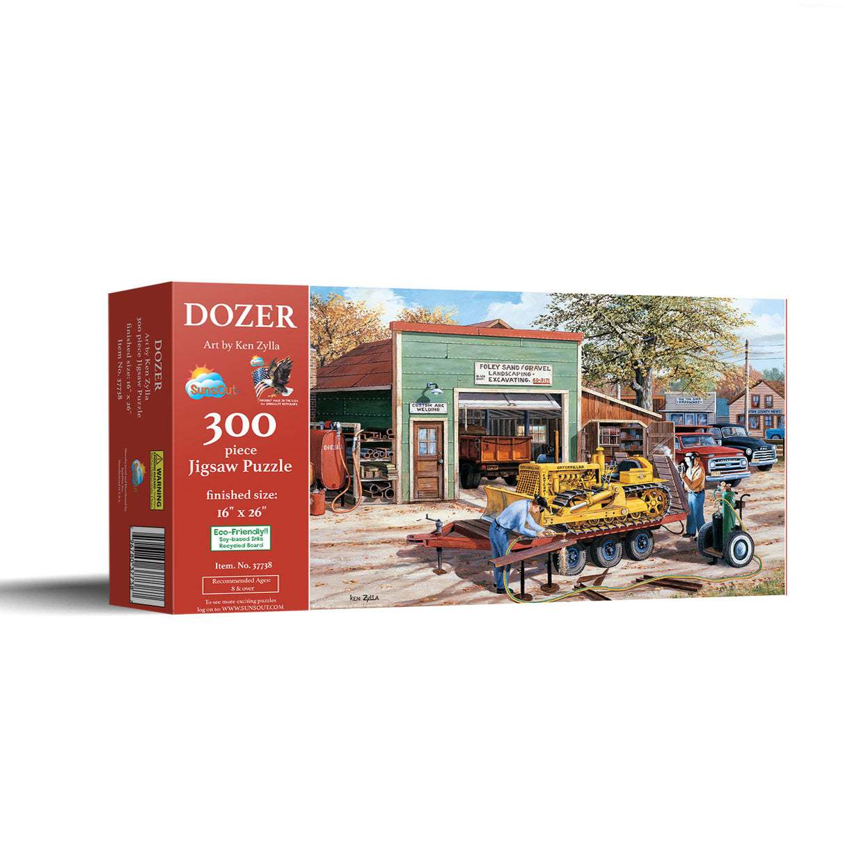 Sunsout Dozer 300 Piece Puzzle