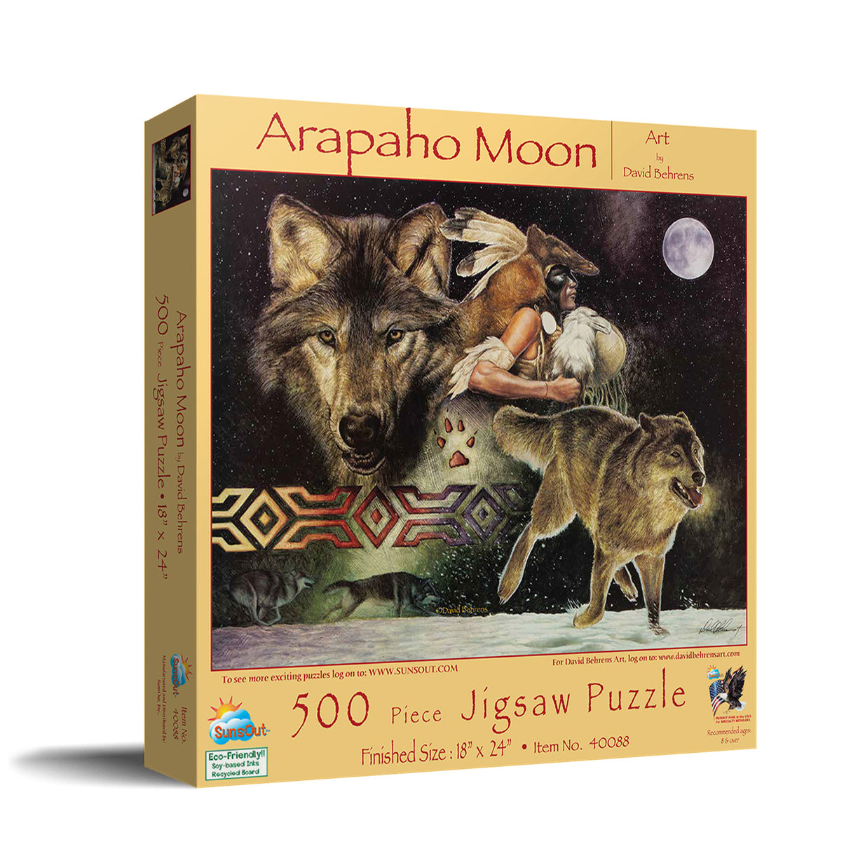 Sunsout Arapaho Moon 500 Piece Puzzle