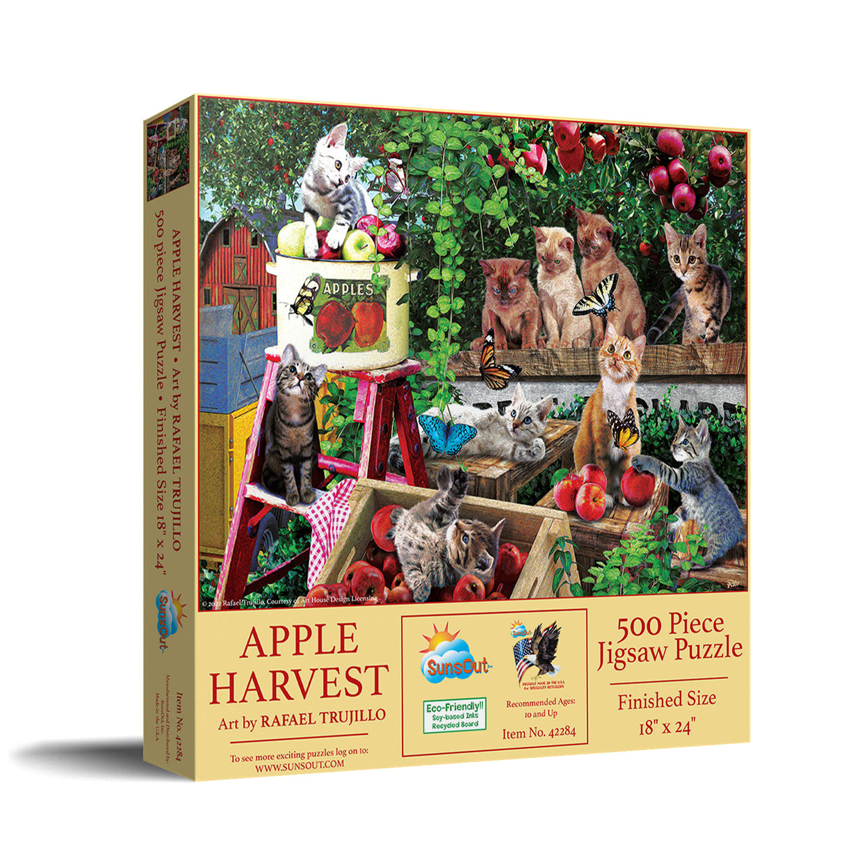 Sunsout Apple Harvest 500 Piece Puzzle