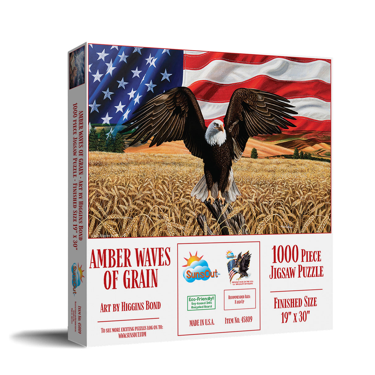 Sunsout Amber Waves of Grain 1000 Piece Puzzle