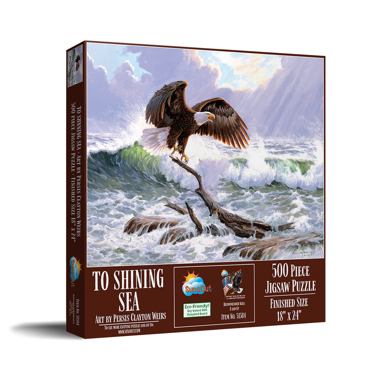 Sunsout To Shining Sea 500 Piece Puzzle