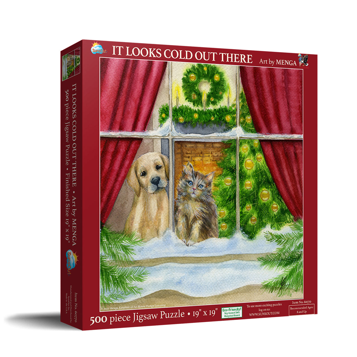 Sunsout It Looks Cold Out There 500 Piece Puzzle