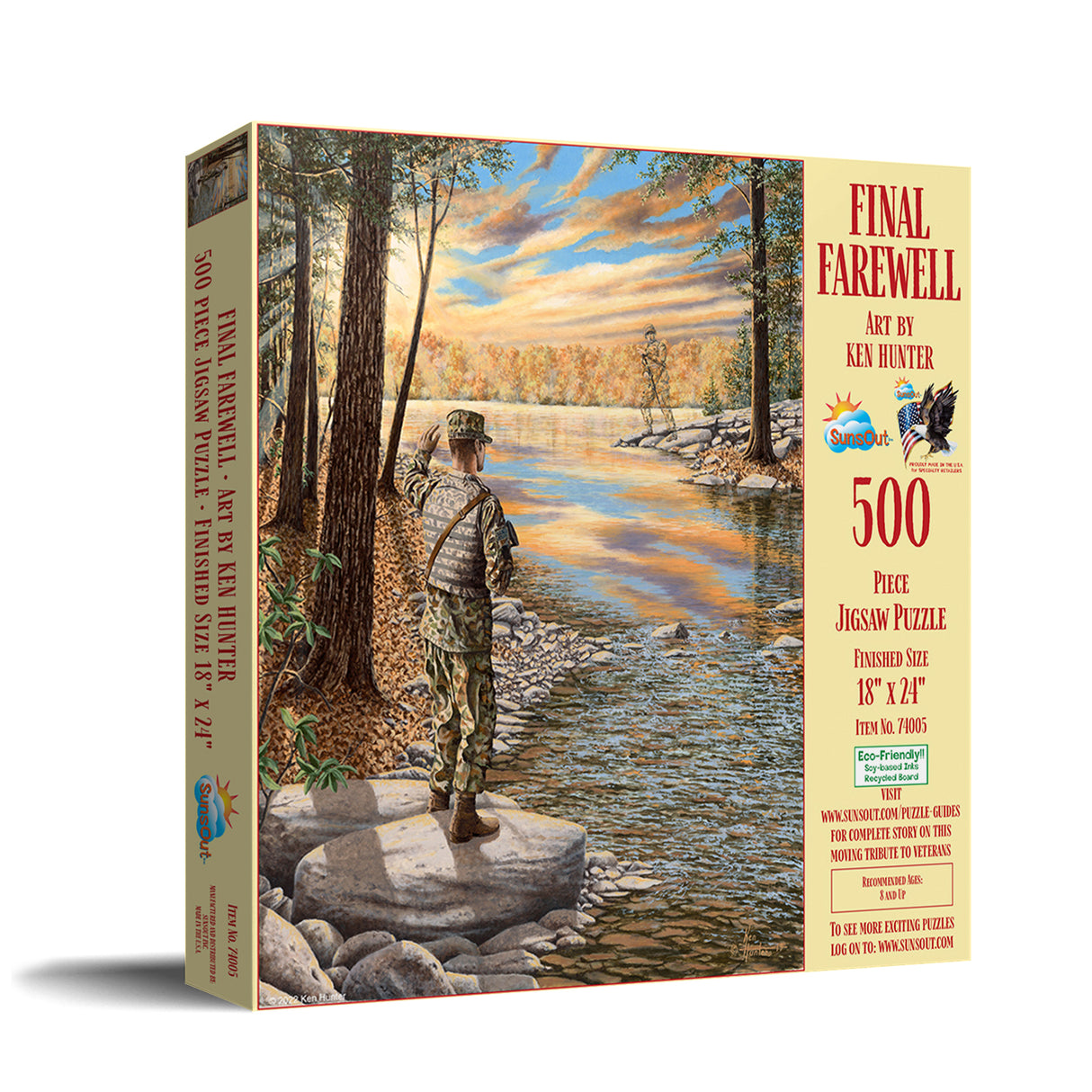 Sunsout Final Farewell 500 Piece Puzzle