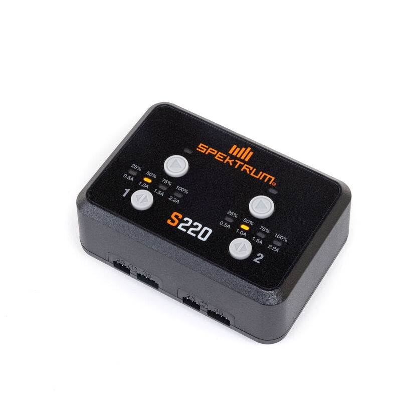 Spektrum S220 AC 2x20W Balance Charger
