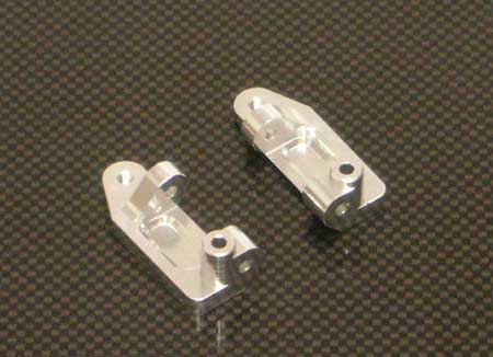 ST Racing ALUM CASTER BLOCKS - SILVER - STRT3632S