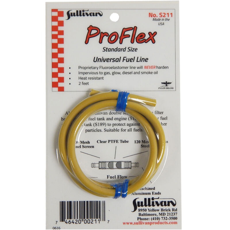 Sullivan 211 ProFlex Universal Fuel Line 2'