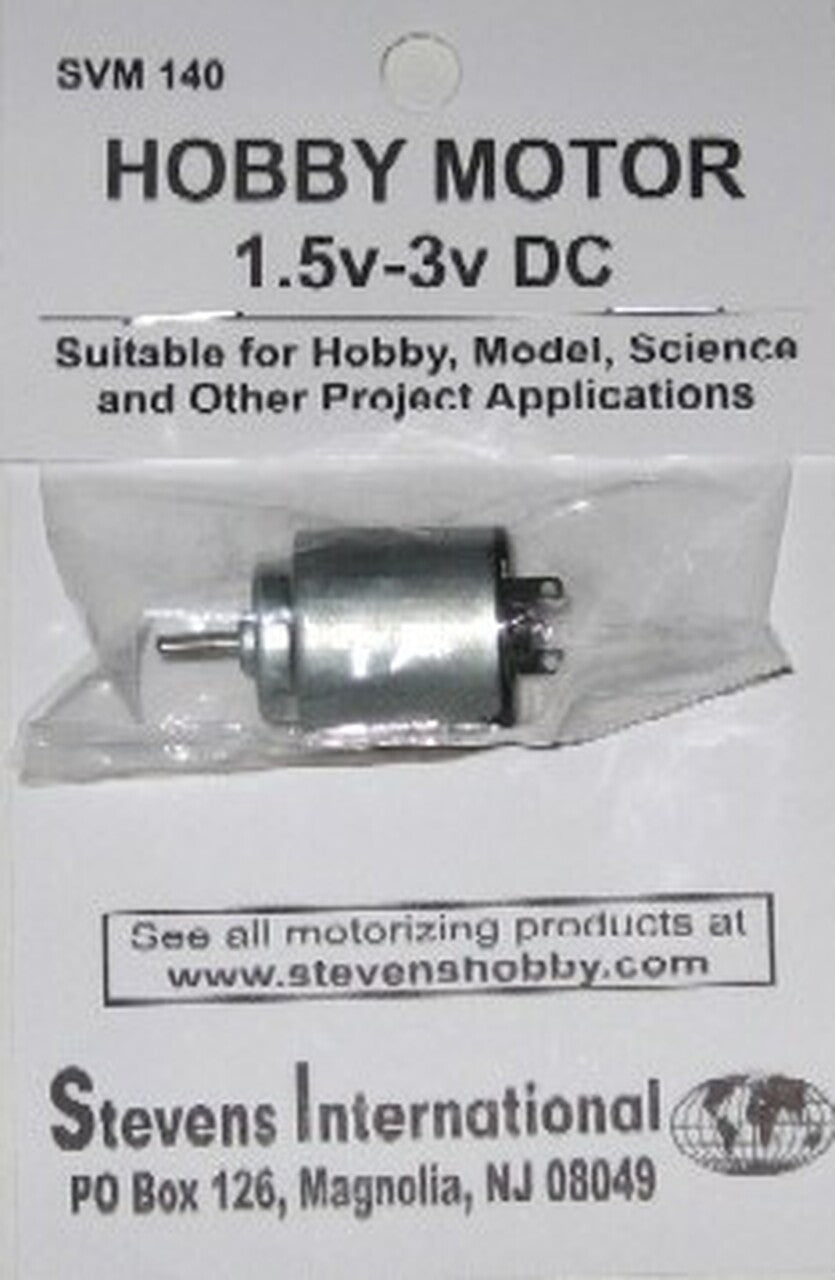 1.5 to 3v DC Small Electric Motor (Round Can)