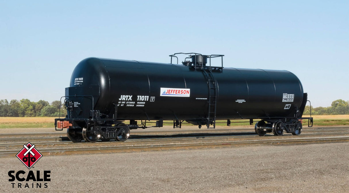 Operator HO Scale Trinity 31K Tank Car with Head Shields, JRTX #11205