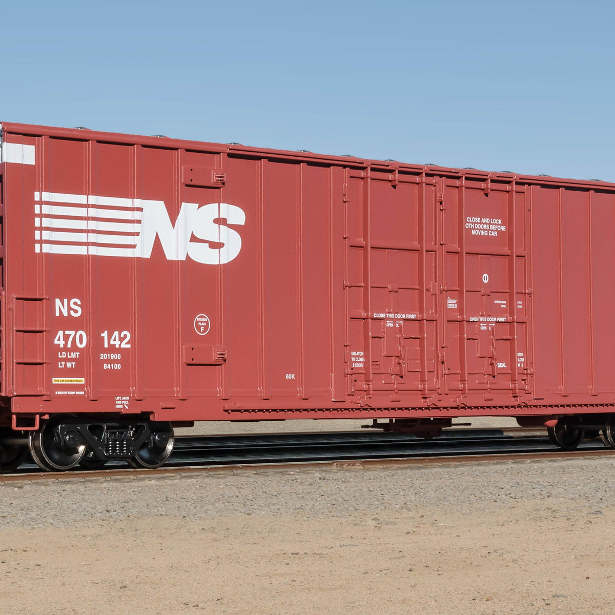 Operator HO Scale Trinity 60' 7500 8' Double-Plug-Door High-Cube Boxca ...