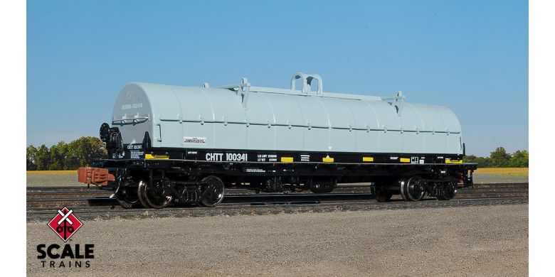 Scaletrains Rivet Counter N Scale Thrall-Trinity 42' Coil Steel Car, CHTT/Union Pacific Shield #100400 - SXT33550