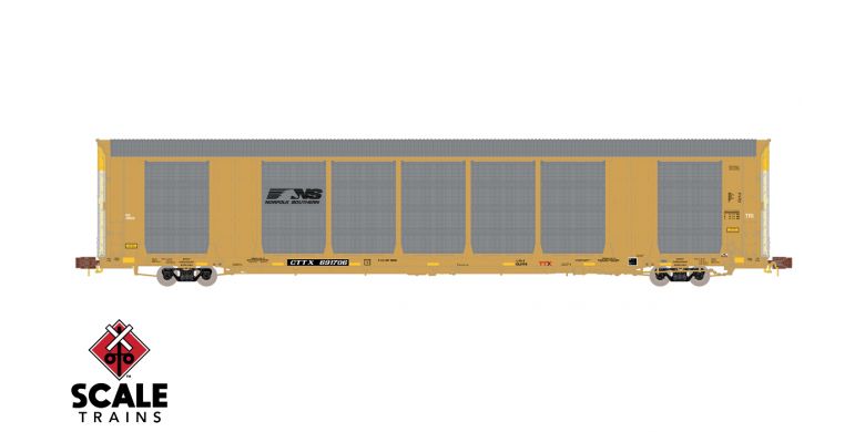 Scaletrains Rivet Counter N Scale Gunderson Multi-Max Autorack, Norfolk Southern/Horsehead/CTTX #691751 - SXT33755