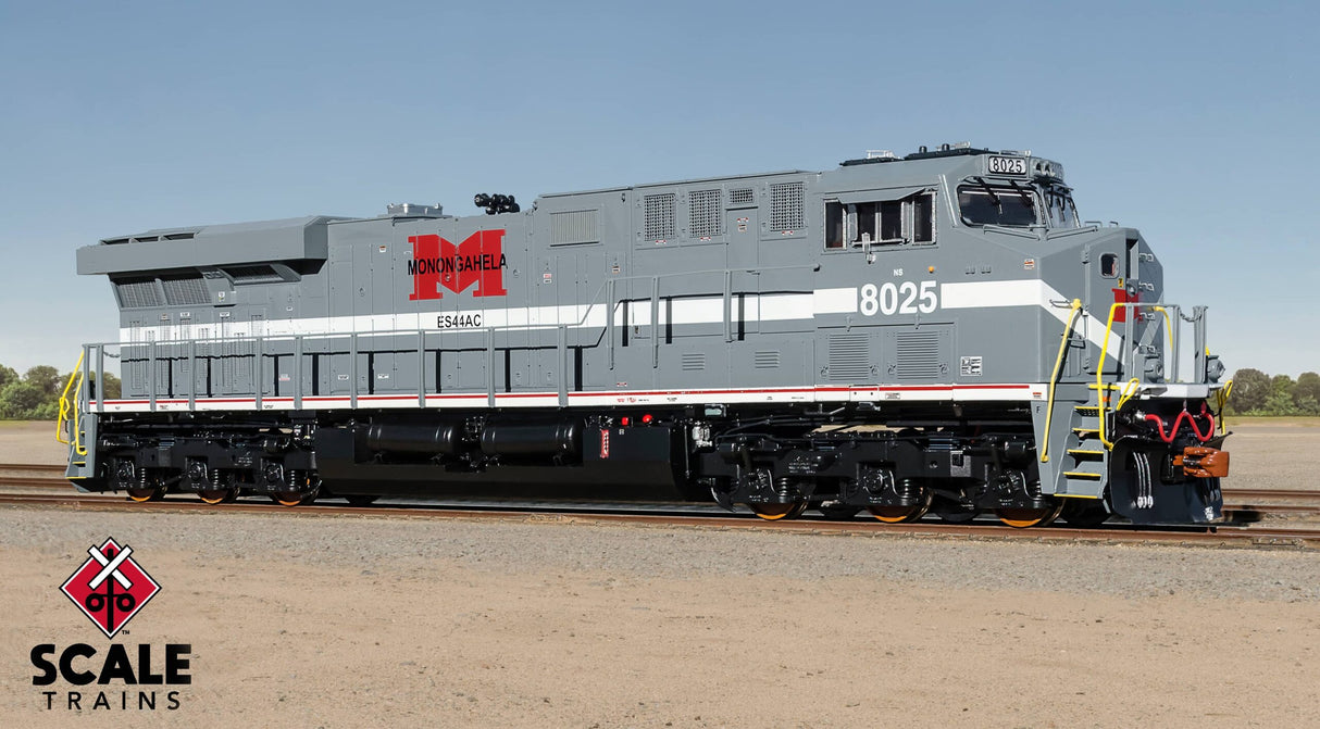 Scaletrains Rivet Counter HO Scale ES44AC, Norfolk Southern/Heritage/Monongahela / 8025 / DC/DCC Ready