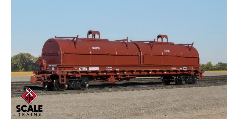 Rivet Counter N Scale Thrall 48' 2-Hood Coil Steel Car, CTRN / 500051 /