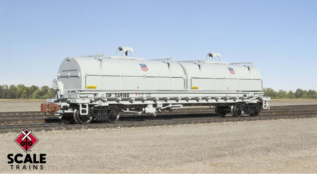 Rivet Counter N Scale Thrall 48' 2-Hood Coil Steel Car, Union Pacific / 249198 /