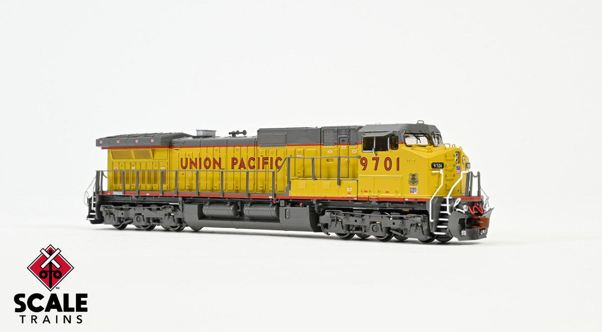 Scaletrains Rivet Counter N Scale GE DASH 9, Union Pacific/NLR Employee Plaque / 9701 / DCC & Sound Equipped