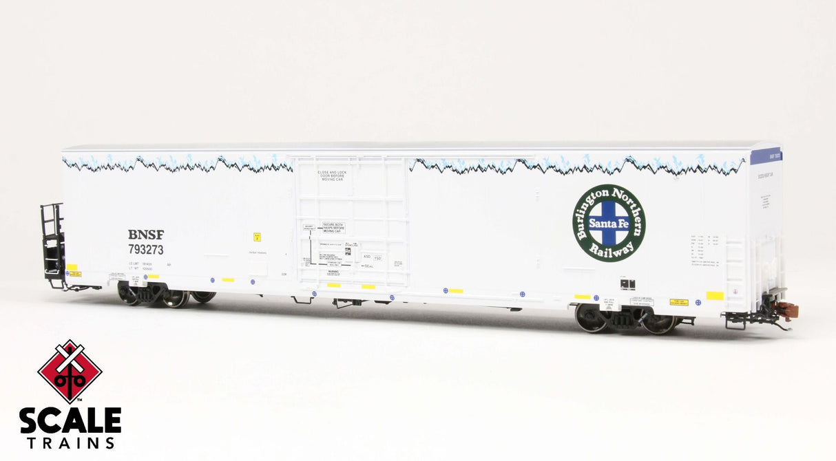 Rivet Counter HO Scale Trinity 82" 7883 Reefer w/Sound, BNSF/Late Thermo King / 793318 /