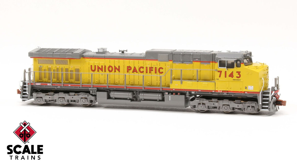 Scaletrains Rivet Counter N Scale GE AC4400CW, Union Pacific/Red Sill Stripe / 7150 / DC/DCC Ready