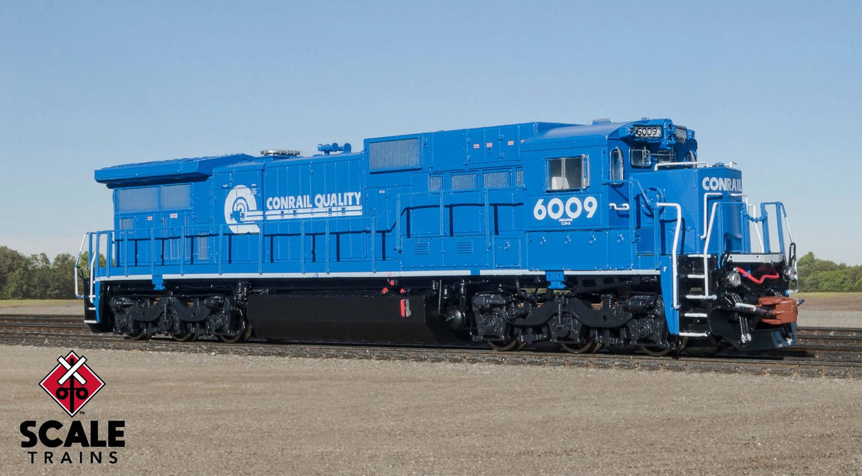 Rivet Counter N Scale GE C39-8 Phase III, Conrail/Quality/Ditch Lights / 6009 / DCC & Sound Equipped