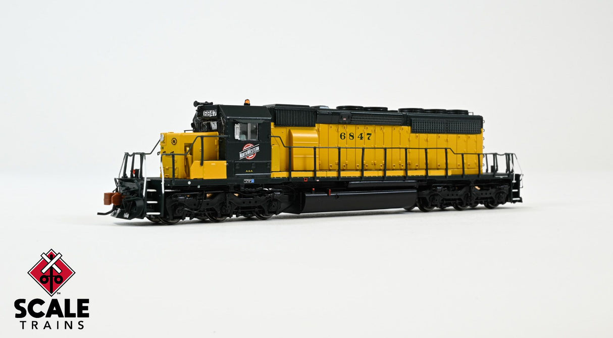 Rivet Counter N Scale EMD SD40-2, Chicago & NorthWestern/System Logo / 6854 / DCC & Sound Equipped