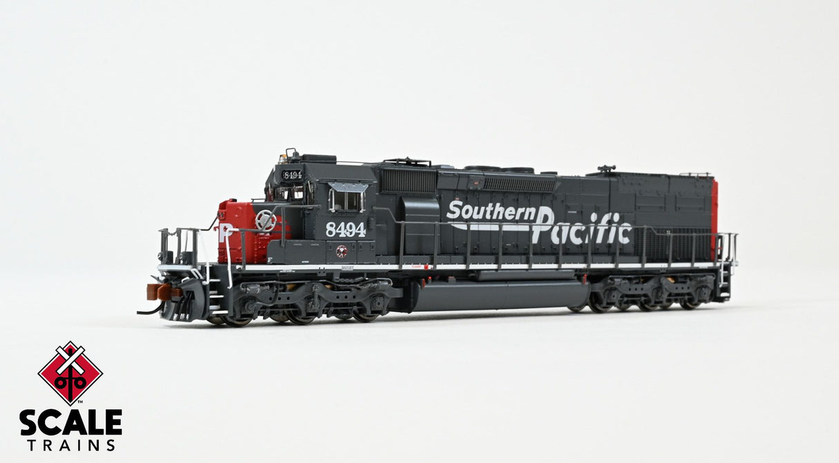 Rivet Counter N Scale EMD SD40T-2, Southern Pacific/Speed Lettering/Power by the Mile Logo / 8494 / DC/DCC Ready