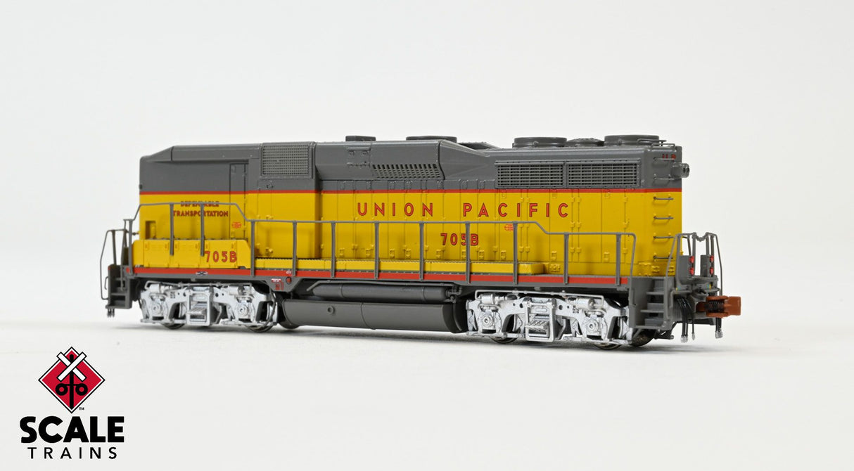 Rivet Counter N Scale EMD GP30B Freight, Union Pacific/Dependable Transportation / 705B / DCC & Sound Equipped