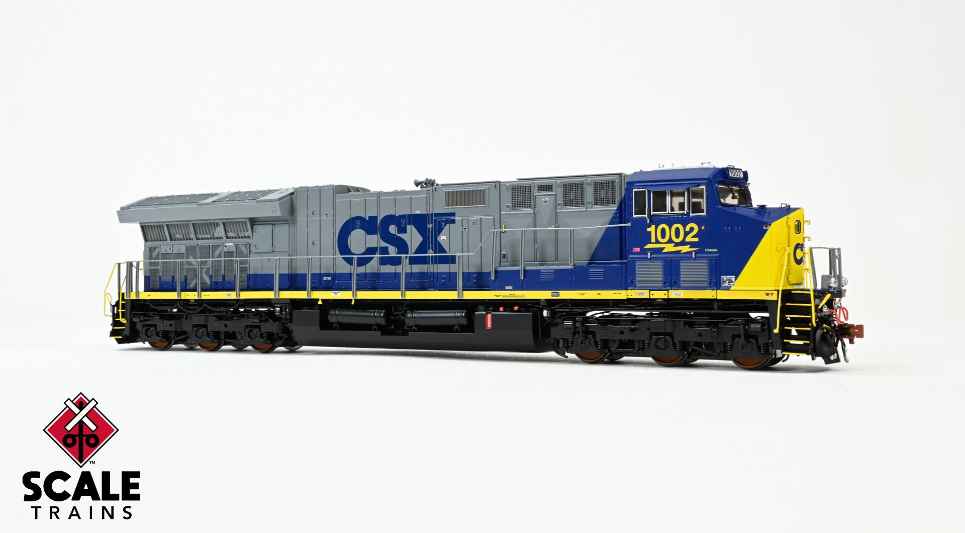 ロボット HHY Rivet Counter HypoTypical HO Scale GE ET44AH, CSX/YN2 / 1029 / DCC