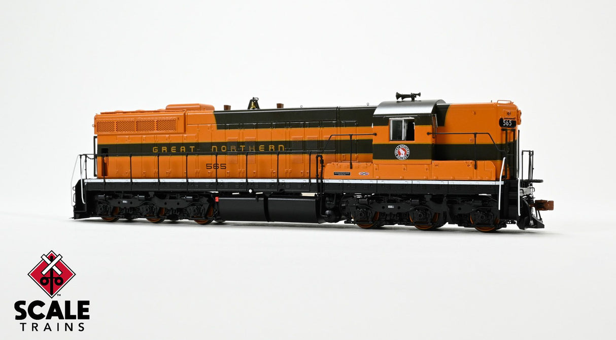 Scaletrains Rivet Counter HO Scale EMD SD7, Great Northern/Empire Builder/As Delivered / 568 / DC/DCC Ready