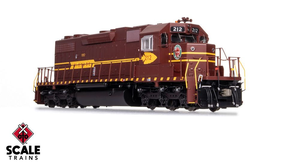 Rivet Counter HO Scale EMD SD38-2, Duluth Missabe & Iron Range / DM&IR / Red Lettering/Crooked Arrow / 212 / DC/DCC Ready