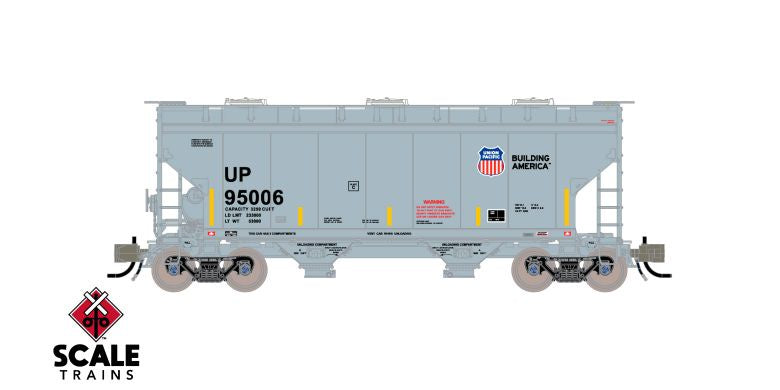 Rivet Counter N Scale Gunderson 3250 Covered Hopper, Union Pacific/UP / 95125 /