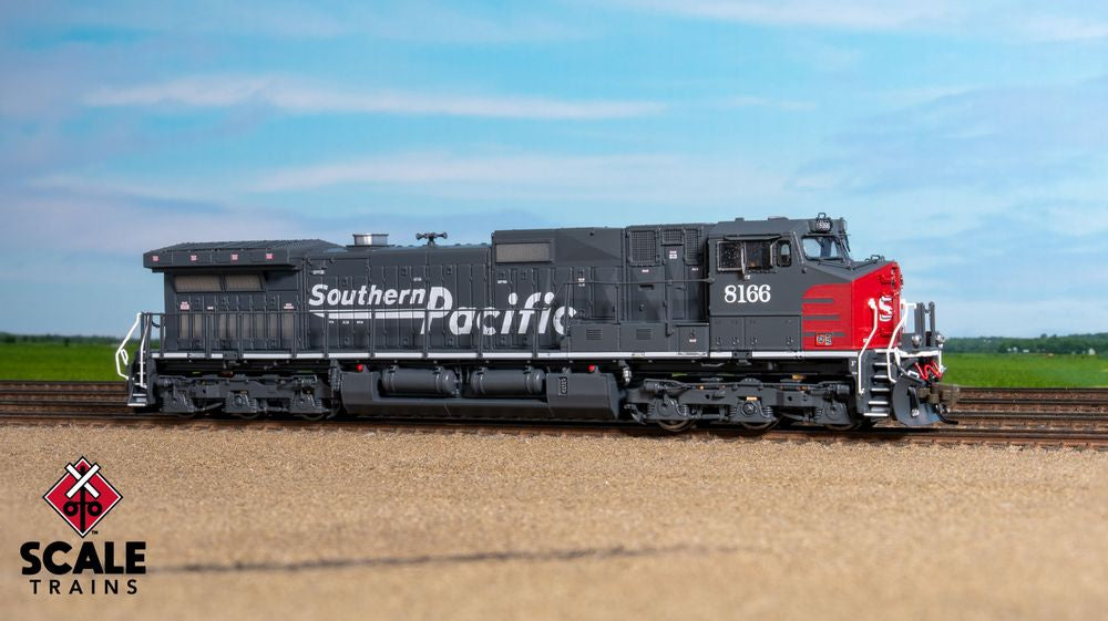 Rivet Counter N Scale GE DASH 9-44CW, Southern Pacific/Union Pacific Replacement HVAC / 8166 / DCC & Sound Equipped