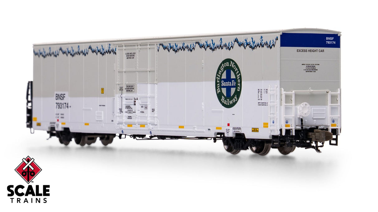 Rivet Counter N Scale Trinity 82' 7883 Mechanical Reefer w/sound, BNSF/Roofline Icicles/Patched/Late Thermo King HVAC / 793174 /