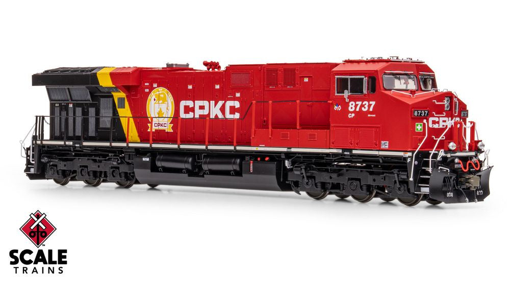 Scaletrains Rivet Counter HO Scale GE ES44AC, Canadian Pacific Kansas City (CPKC) / 8737 / DC / DCC Ready