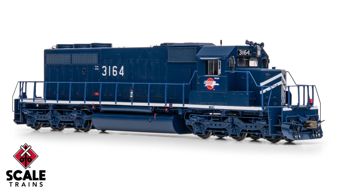 Scaletrains Rivet Counter HO Scale EMD SD40-2 w/o Dynamic Brakes, Missouri Pacific/As Delivered #3167 - DCC & Sound Equipped