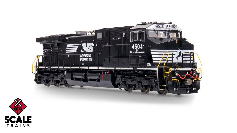 Scaletrains Rivet Counter HO Scale Wabtec AC44C6M, Norfolk Southern / Horsehead / Sinewave #4504 DCC & Sound Equipped