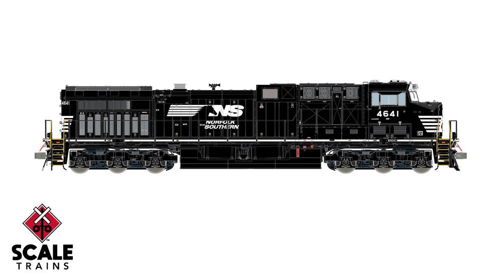 Scaletrains Rivet Counter HO Scale Wabtec AC44C6M, Norfolk Southern / Horsehead #4641 #DC / DCC Ready
