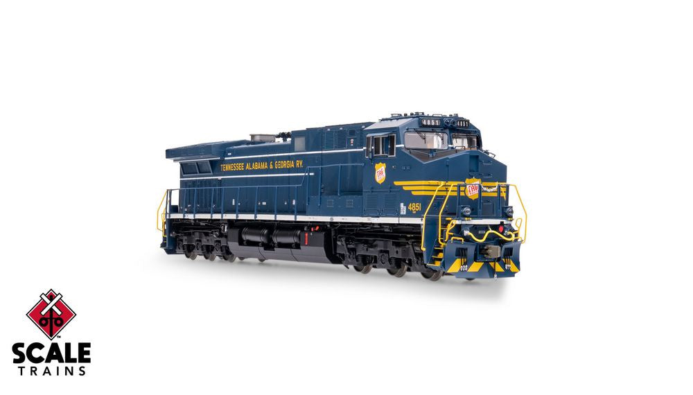 Scaletrains Rivet Counter HO Scale Wabtec AC44C6M, Norfolk Southern / Heritage / Tennessee, Alabama & Georgia / NS #4851 #4851 DCC & Sound Equipped