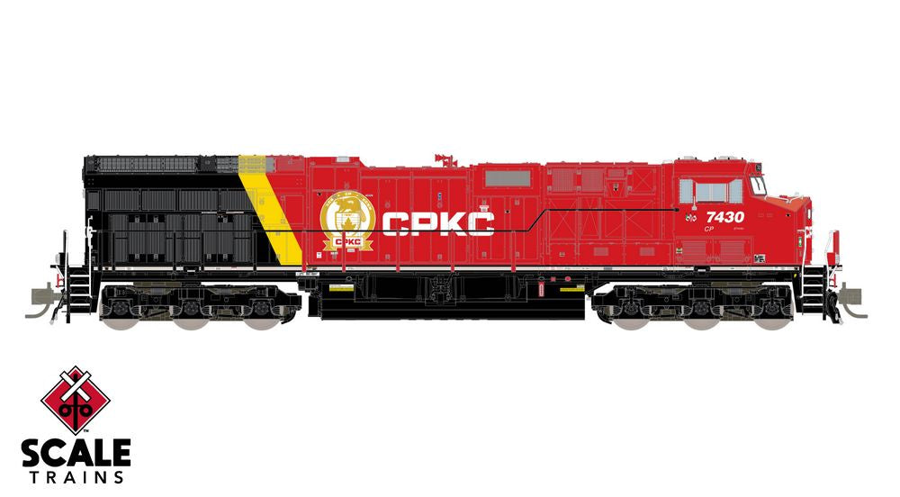 Scaletrains Rivet Counter N Scale GE ET44AC, CPKC/ex-Baffinland / 7430 / DC/DCC Ready