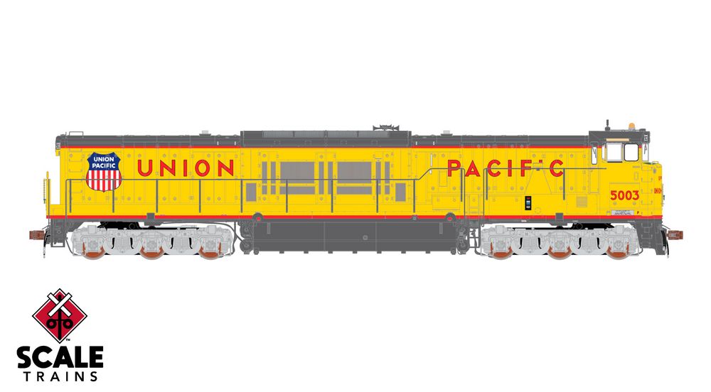 Scaletrains HO Museum Quality GE U50C As Delivered - DC / DCC Ready - Union Pacific #5003