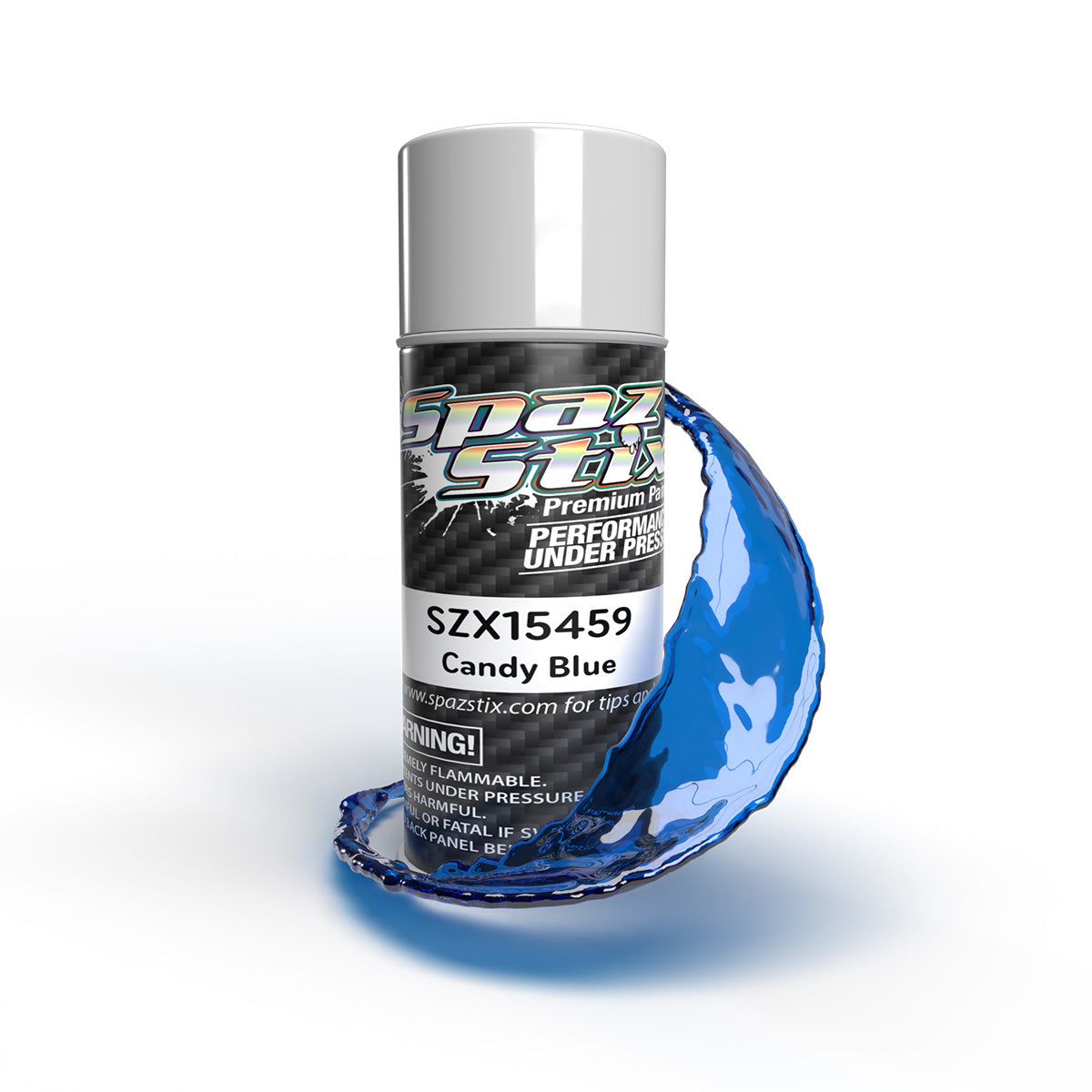 Spaz Stix Candy Blue Aerosol Paint, 3.5oz Can - SZX15459
