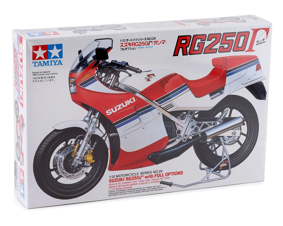 Tamiya 1/12 1983 Suzuki RG250 F "Full Options" Motorcycle Model Kit