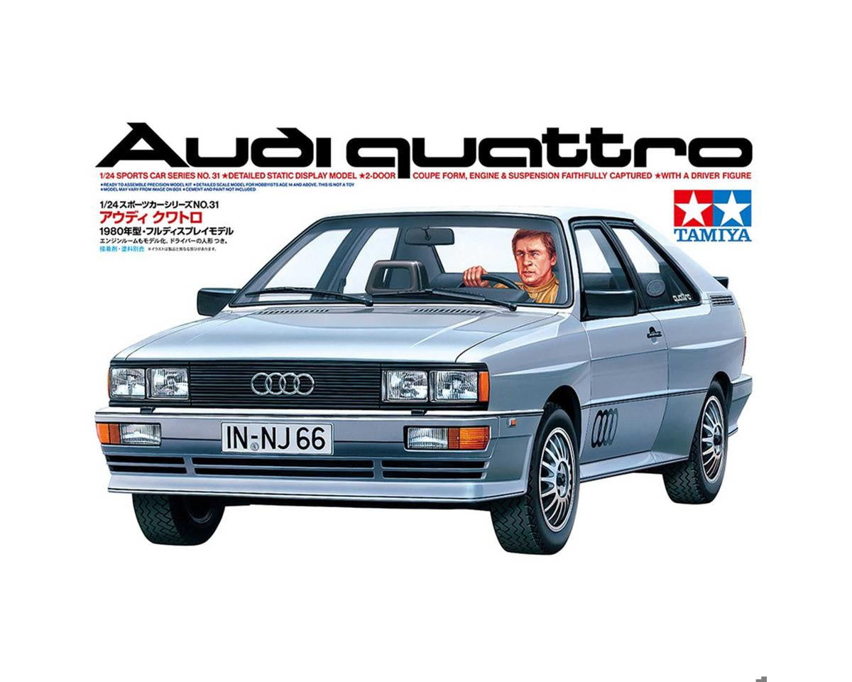 Tamiya 1/24 Audi quattro Plastic Model Kit 24031