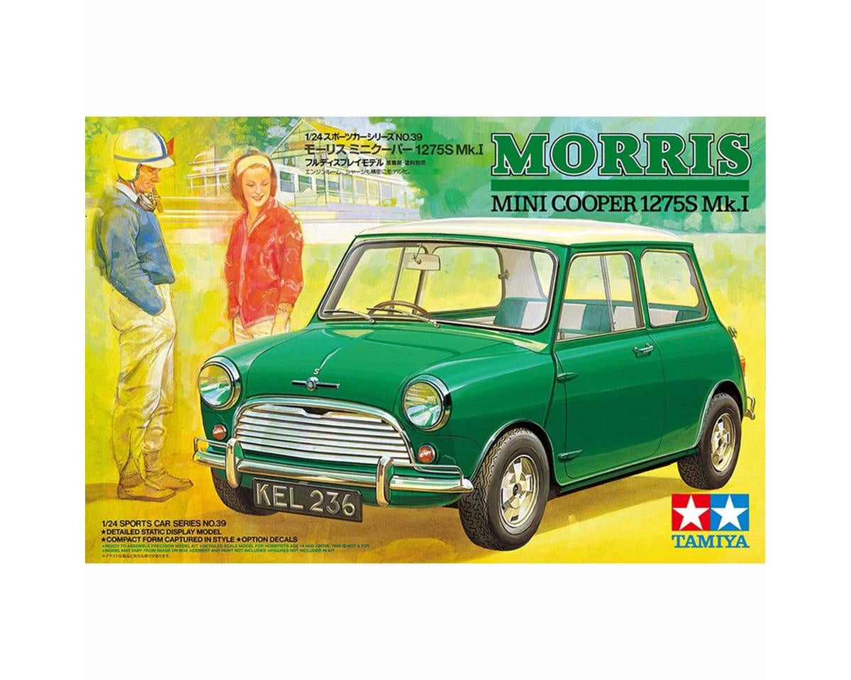 Tamiya 1/24 Morris Mini Cooper 1275S Mk.I RE-RELEASE Plastic Model Kit 24039