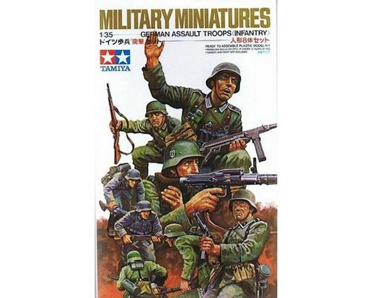 Tamiya 1/35 German Assault Troops Plastic Model Plastic Model Kit 35030