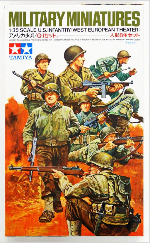 Tamiya 1/35 US Infantry Plastic Model Kit 35048