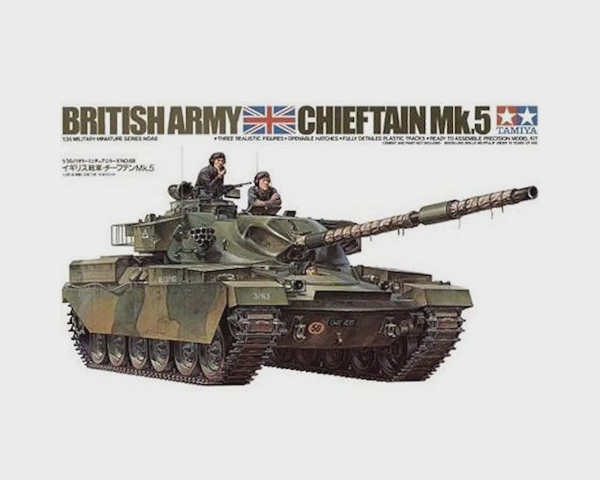 Tamiya 1/35 British Chieftain Mk 5 Tank Kt Plastic Model Kit 35068