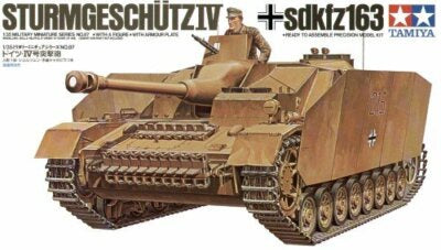 Tamiya 1/35 Sturmgeschutz IV Plastic Model Kit 35087