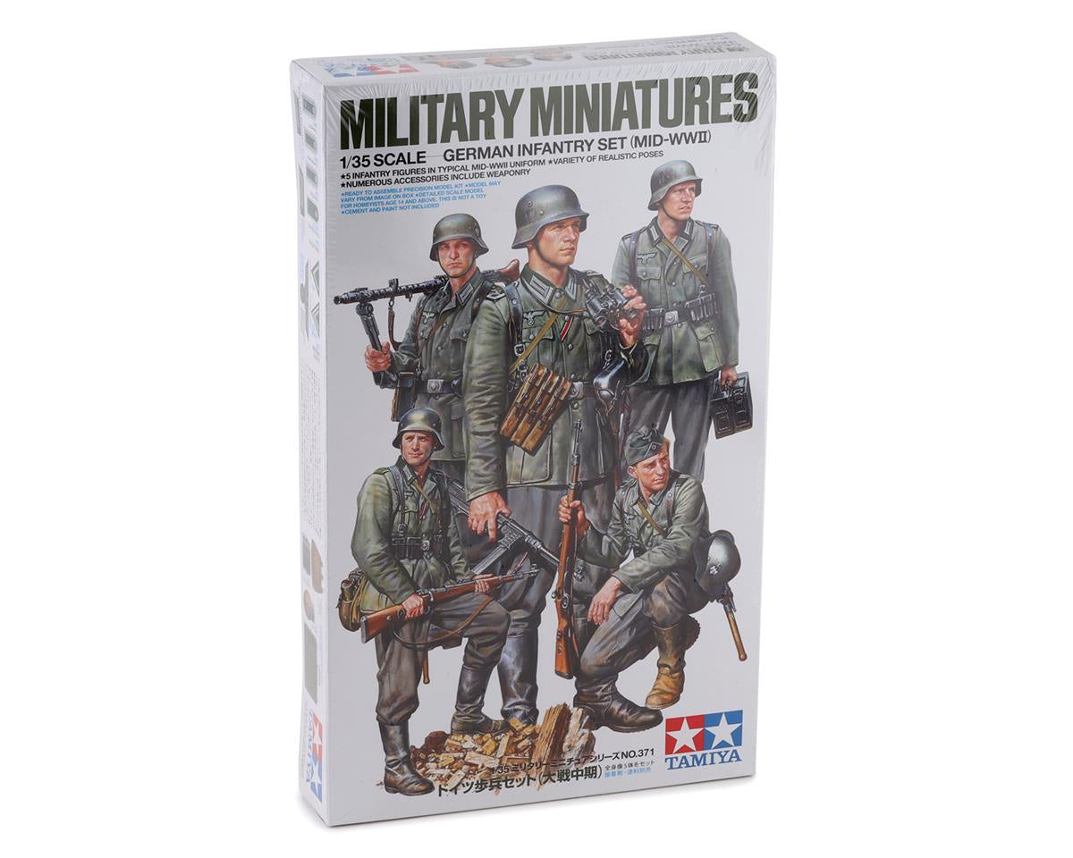Tamiya 1/35 German Infantry Set Mid WWII - TAM35371