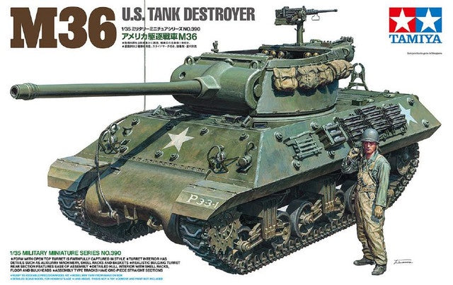 Tamiya 1/35 U.S. Tank Destroyer M36